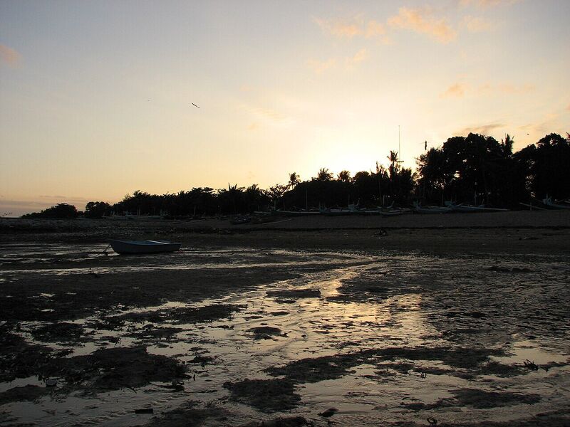Sunset in Sanur